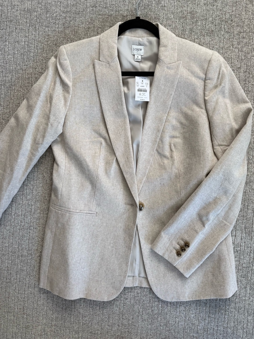 J.Crew Classic Linen Blazer